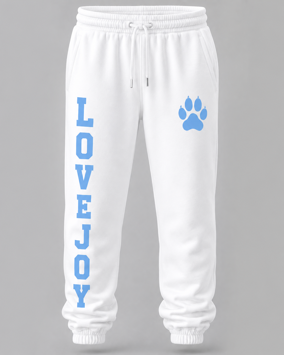 WHITE JOGGERS
