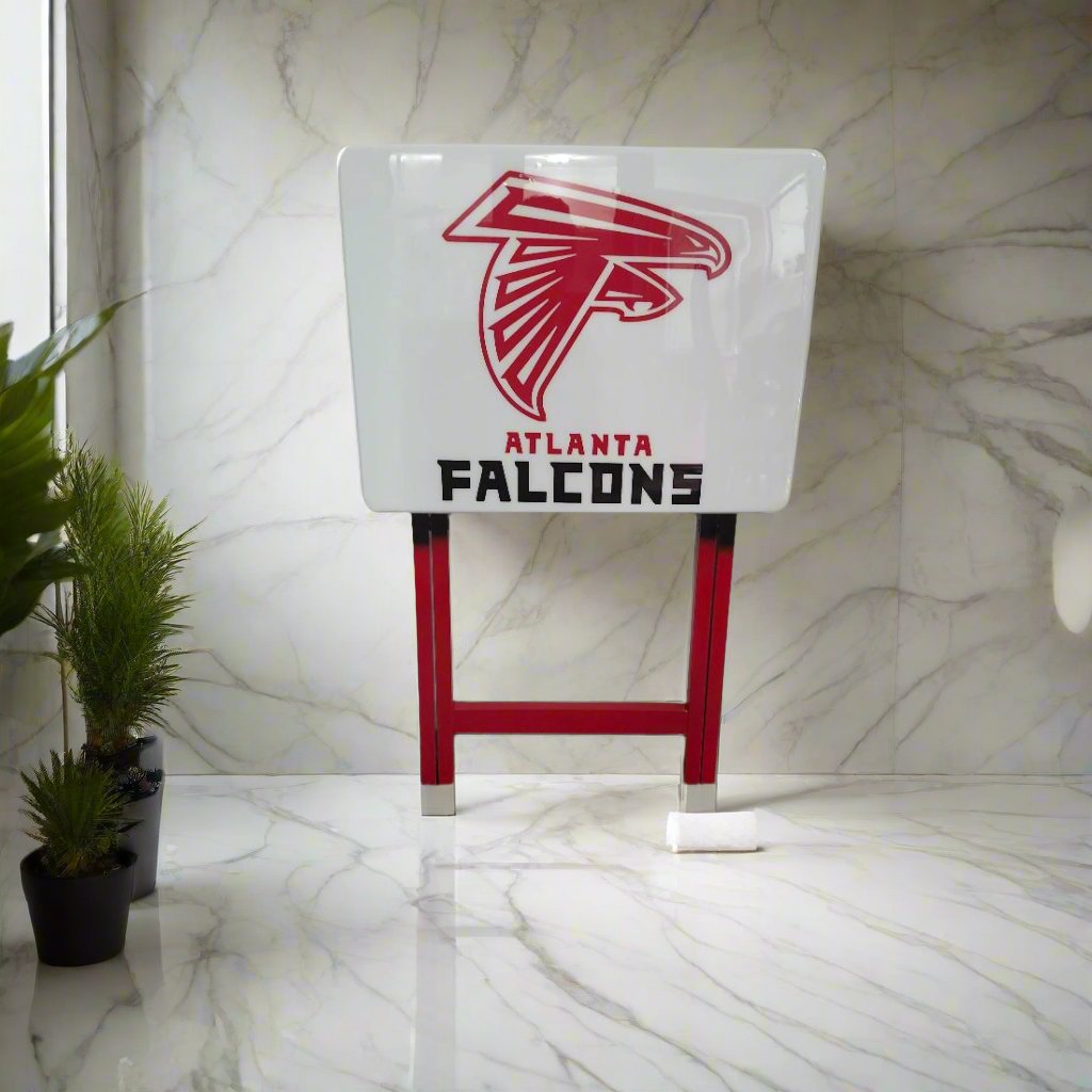 FALCONS WHITE TOP CUSTOM TABLE