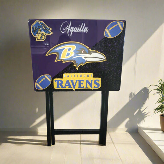 RAVENS GOLD TRIM FOOTBALL