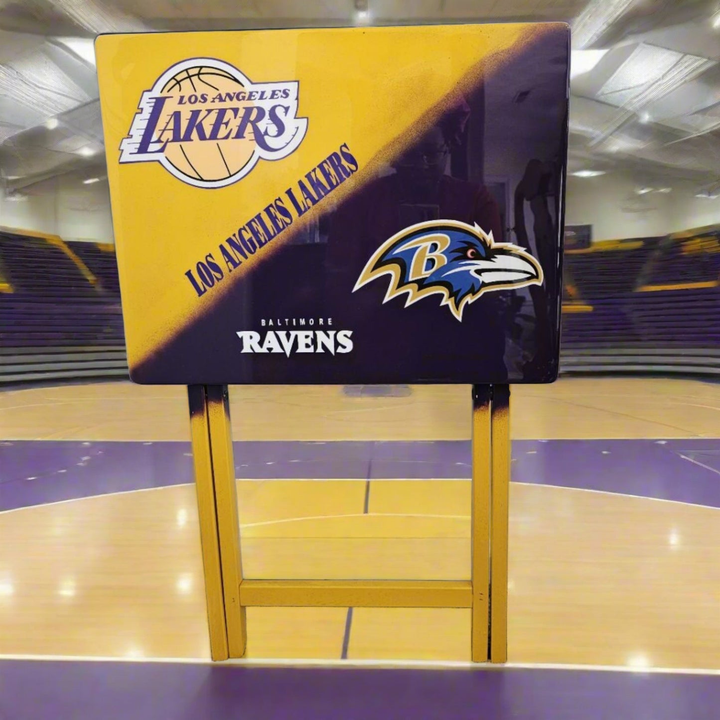 Custom Half and Half table