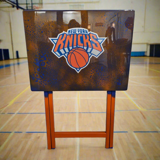 Knicks Royal and Orange Mix Table