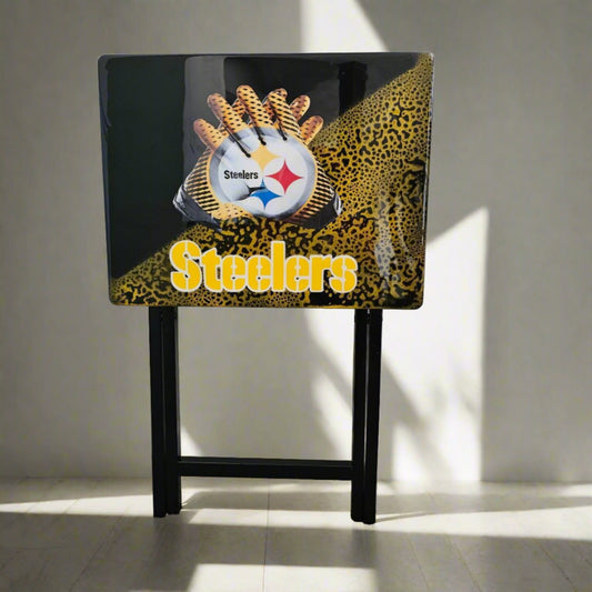 Steelers Gloves Mixed Painted