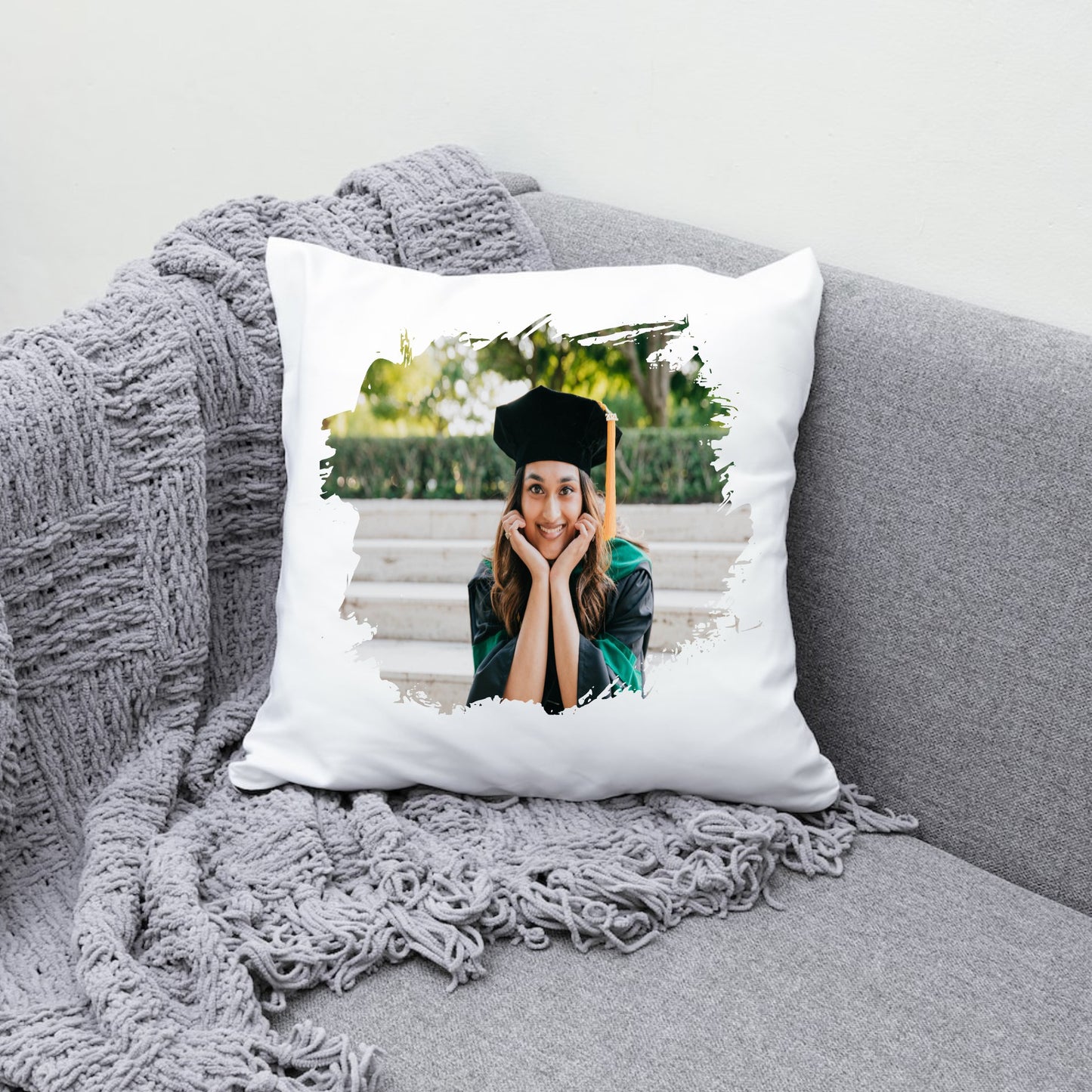 DIPLOMA PILLOW FRONT AND BACK