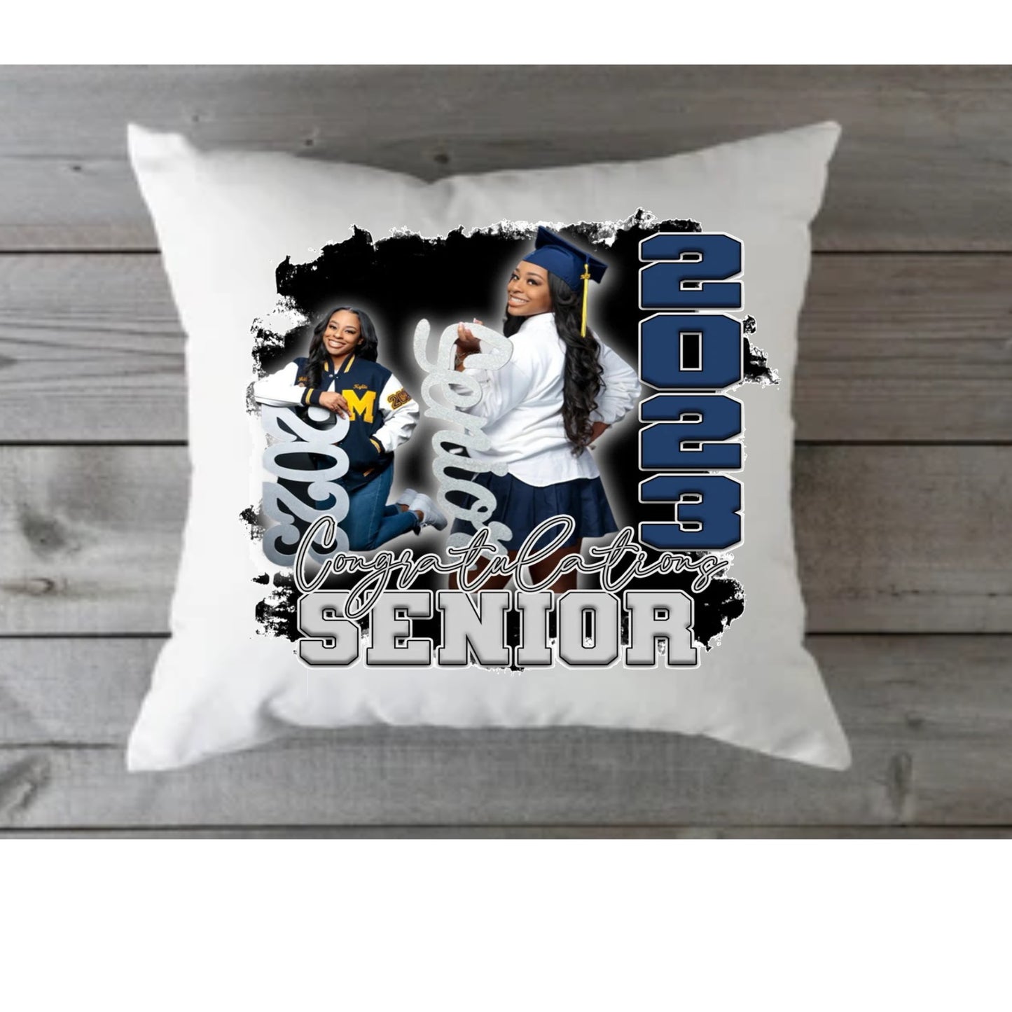 CUSTOM DESIGNED GRADUATION PILLOW