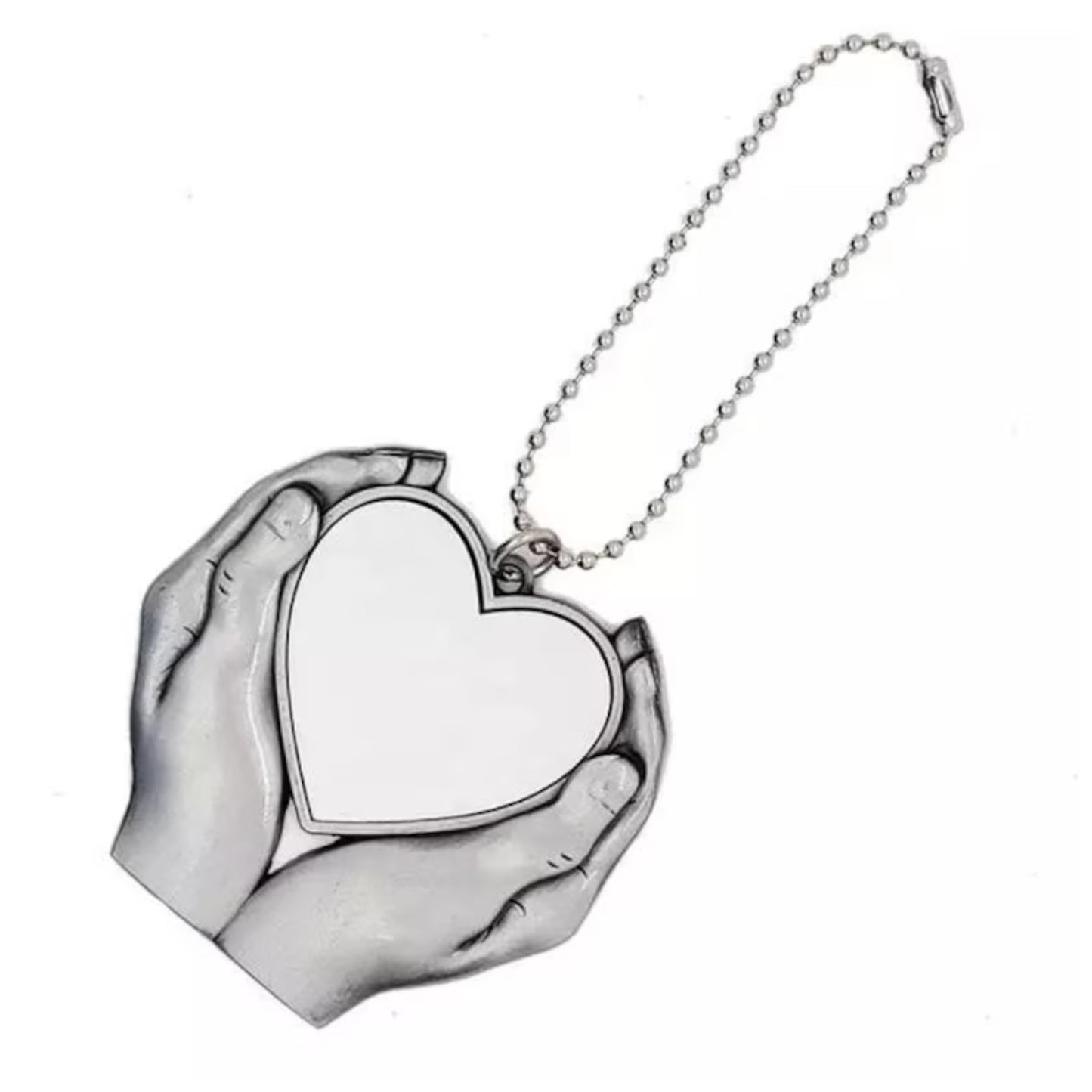 IN THE PALM OF YOUR HANDS HEART PENDANT