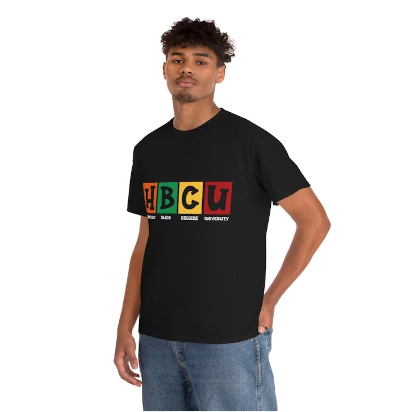 Boxed HBCU 4 Colors shirt. Message us for additional colors or customizations. Contact us form at the bottom of the website