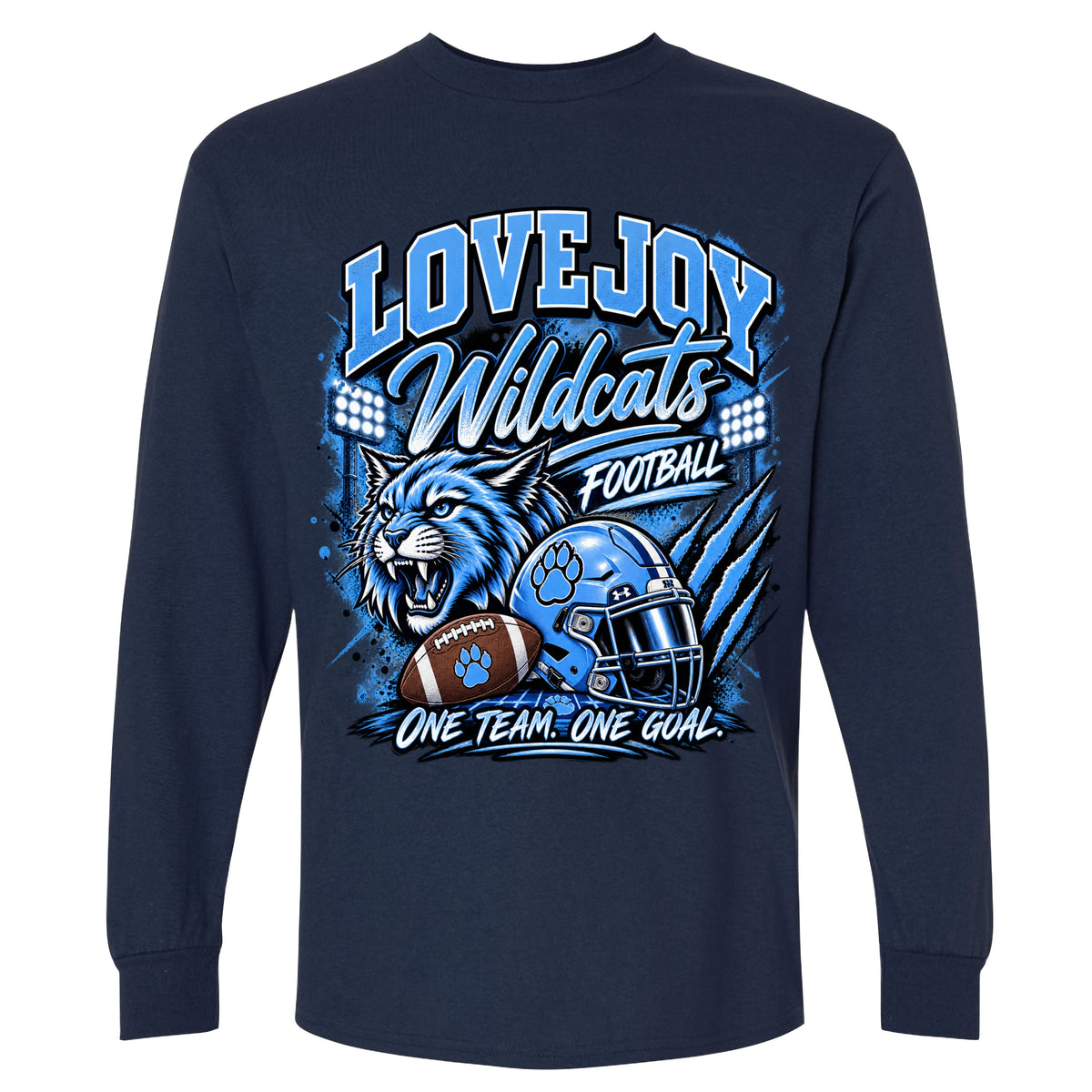 LOVEJOY FOOTBALL ONE TEAM ONE GOAL