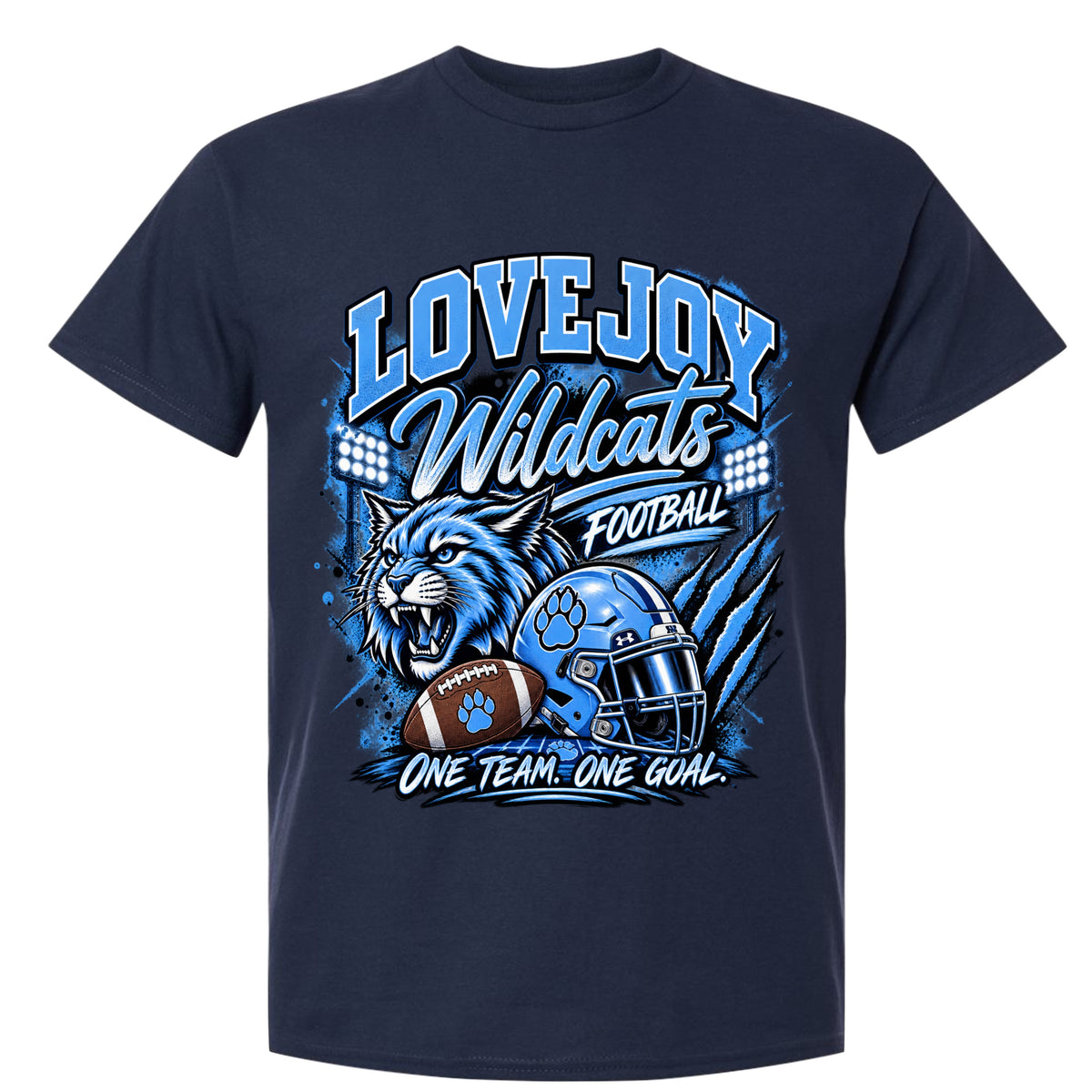 LOVEJOY FOOTBALL ONE TEAM ONE GOAL