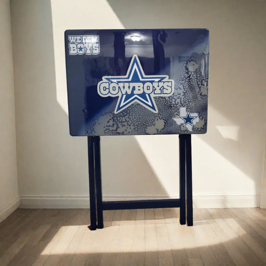 COWBOYS CUSTOM TV TABLE