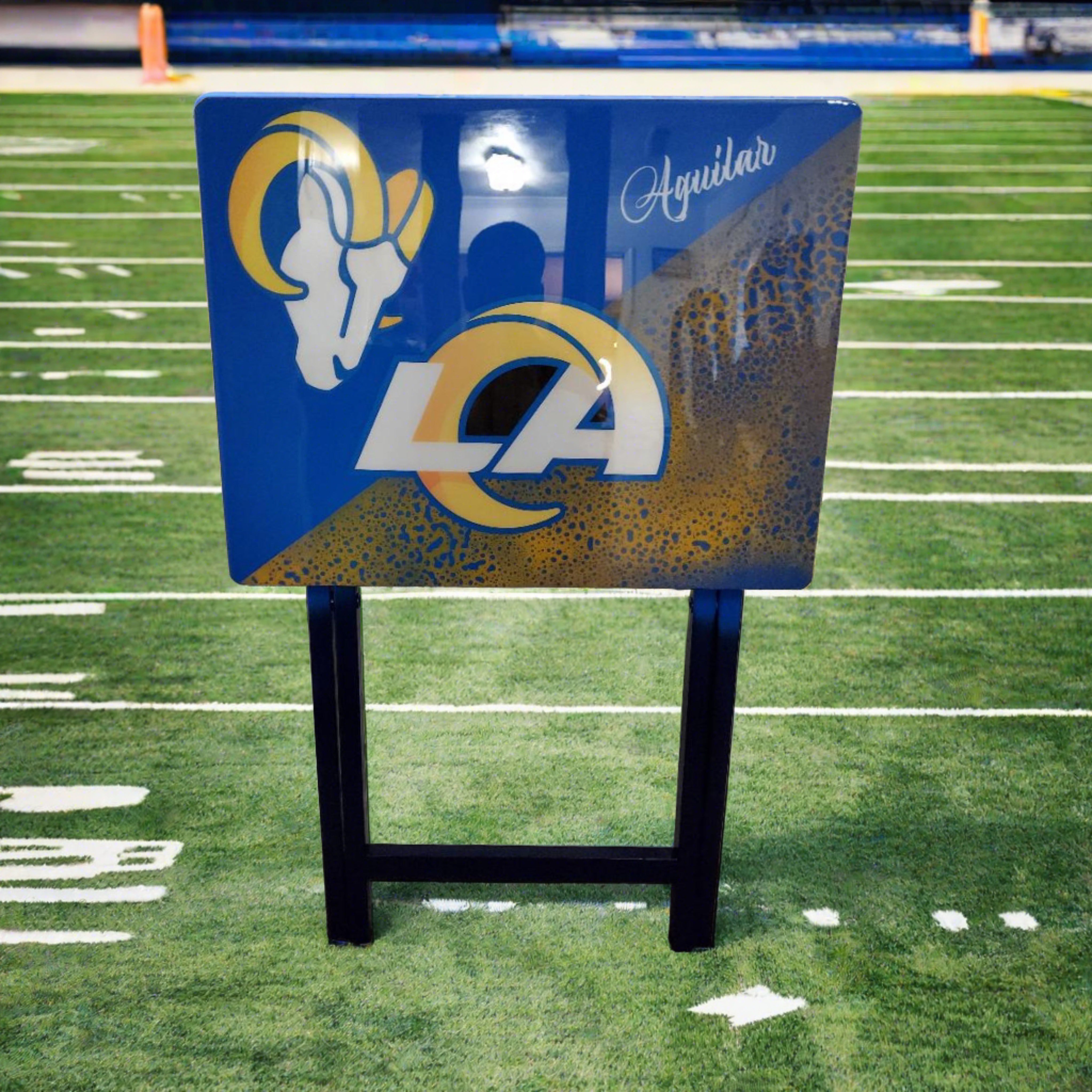 LA Rams New Logo Table – Neighborhood Printing