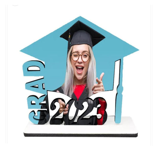 GRAD 2023 CAP PERSONALIZED PHOTO FRAME