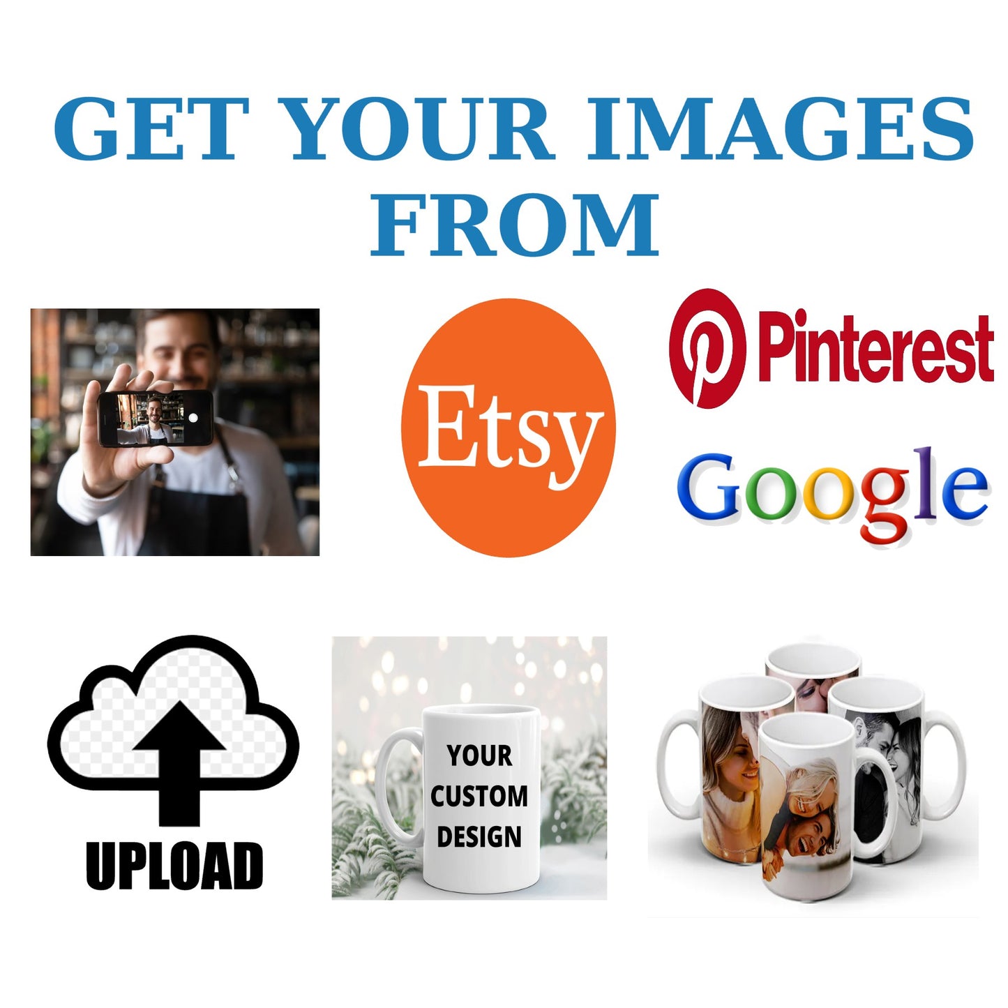 UPLOAD A IMAGE FOR YOUR 15 OZ CUSTOM MUG