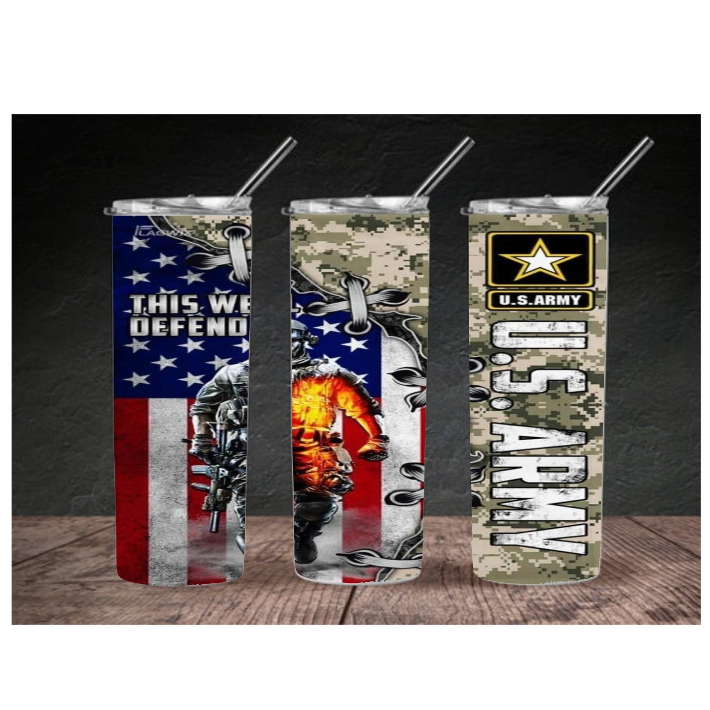 US Army Custom Tumbler