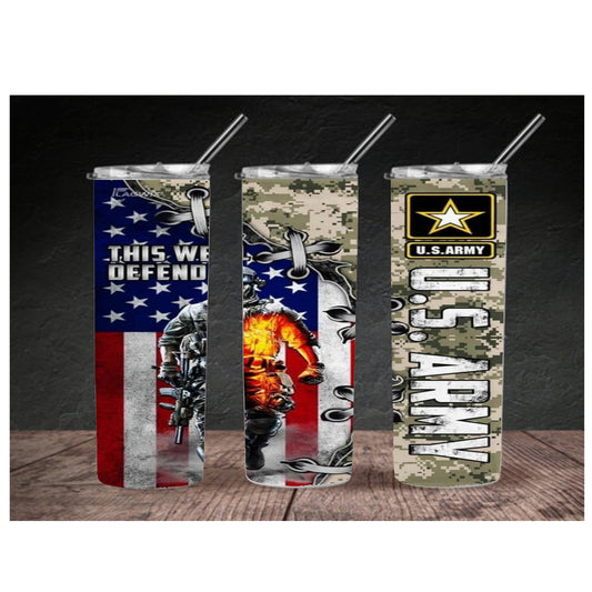 US Army Custom Tumbler