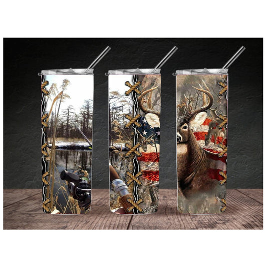 American Hunter and Fisherman Tumbler