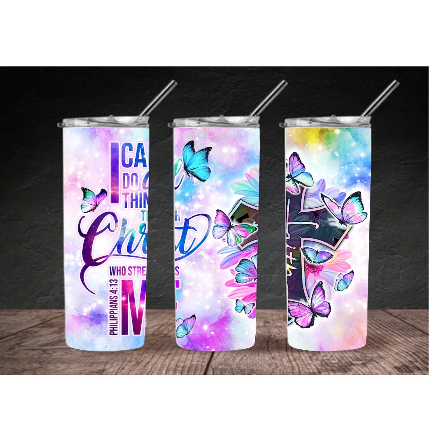 Christ who Strengthen Me 20oz tumbler