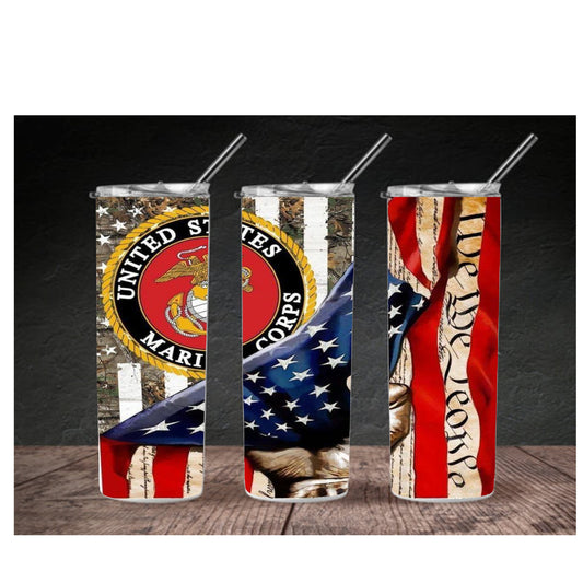 US Marines Custom Tumbler